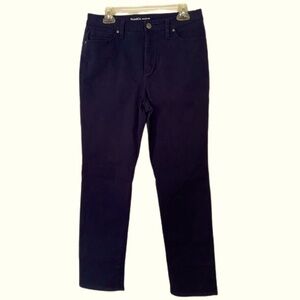 Style & Co.High Rise Straight Leg Navy Blue Jeans Size 10